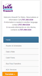 Mobile Screenshot of laketransit.org